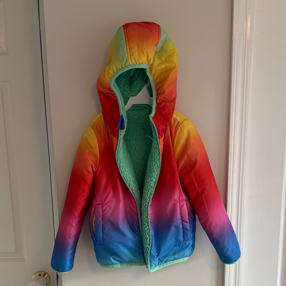 Colorful Kids Hooded Jacket